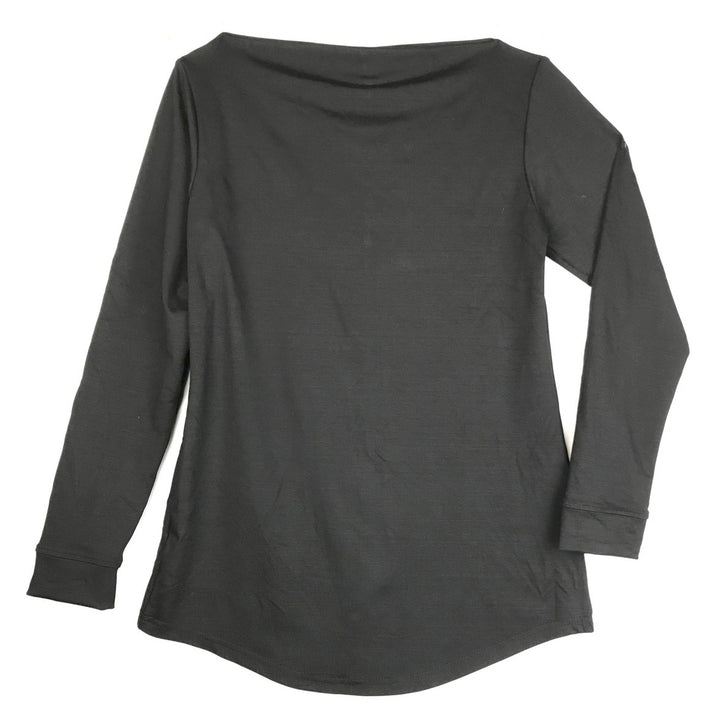 Long Sleeve Bateau Picnic Top