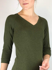 Home Base Top, V-Neck