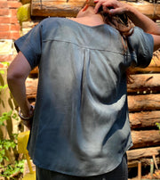 Tencel® Short Sleeve Blouse