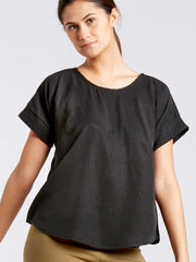 Tencel® Short Sleeve Blouse