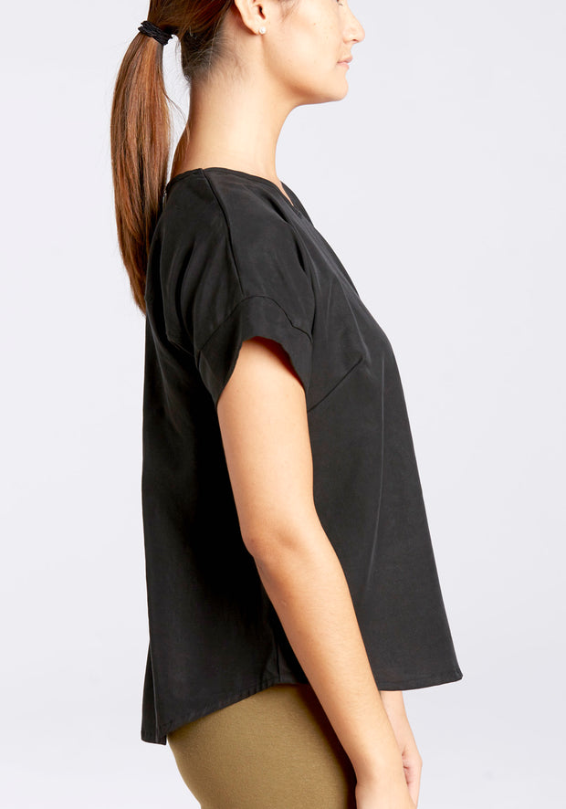 Tencel® Short Sleeve Blouse