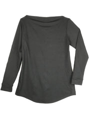 Long Sleeve Bateau Picnic Top