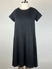 Short Sleeve Swing Dress